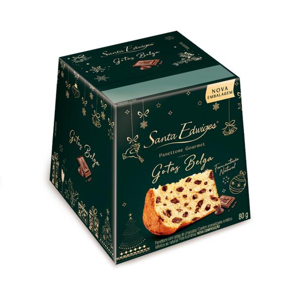 MINI PANETTONE CHOCOLATE BELGA 80GR