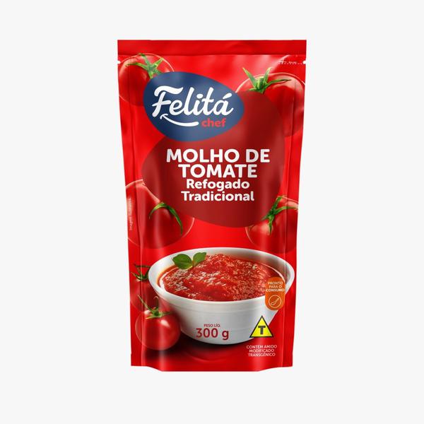 MOLHO TOMATE FELITA CHEF 300G REFOGADO