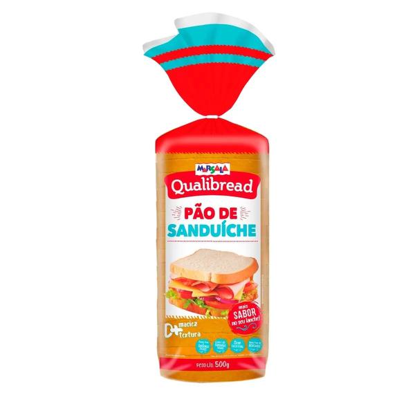 PAO FORMA LEITE QUALIBREAD 500G