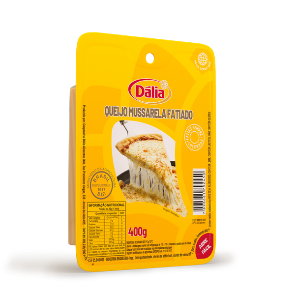 QUEIJO MUSSARELA FATIADO 300G DALIA