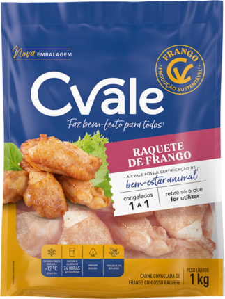 RAQUETE DE FRANGO IQF 1KG