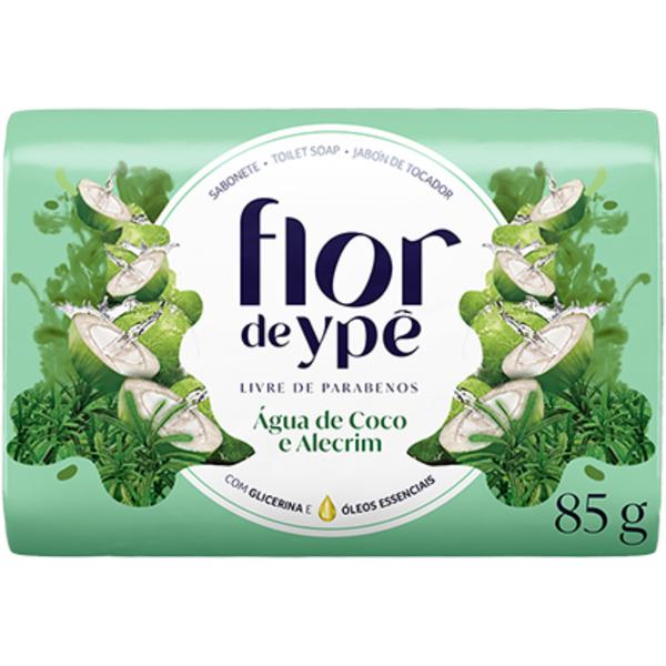 SABONETE FLOR DE YP 85G AGUA COCO/ALECRI