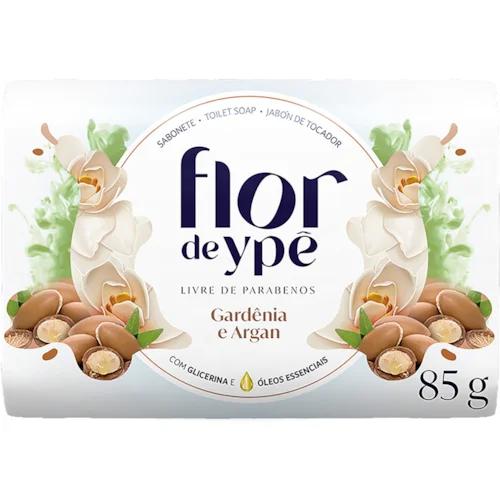 SABONETE FLOR DE YPE 85G GARDENIA/ARGAN