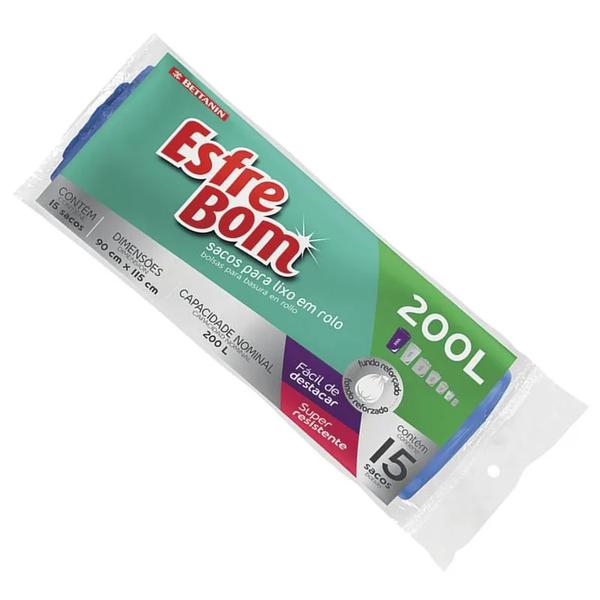 SACO LIXO ESFREBOM 200LT UN