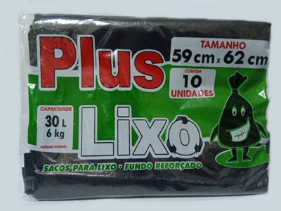 SACO P LIXO PLUS 30L