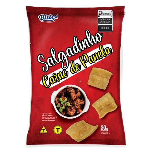 SALGADINHO BISTEX 80G CARNE DE PANELA