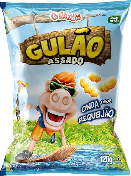 SALGADINHO DE MILHO SABOR REQUEIJÃO 120G