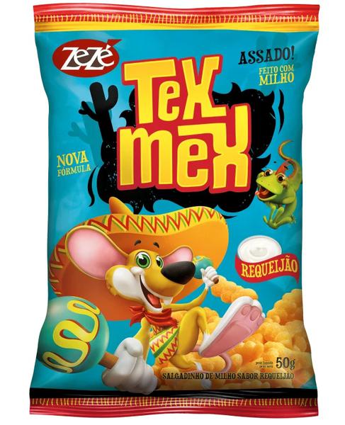 SALGADINHO TEX MEX REQUEIJAO 50G 20