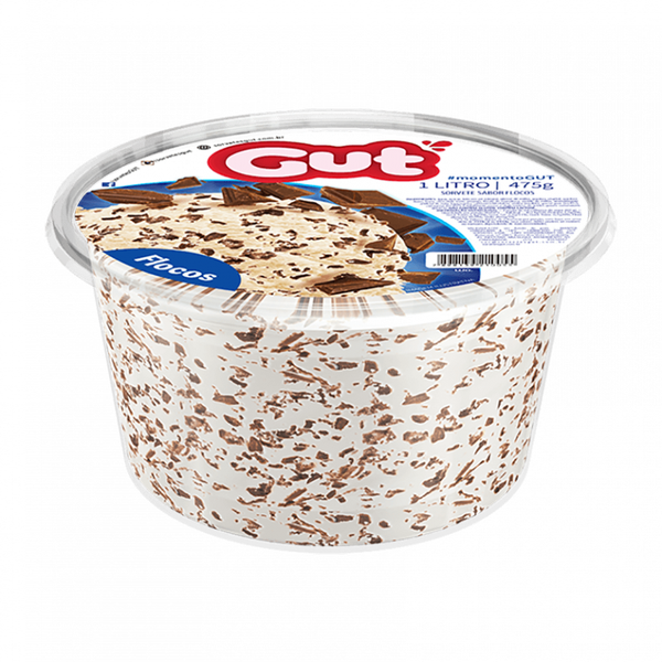 SORVETE GUT FLOCOS 1,8L