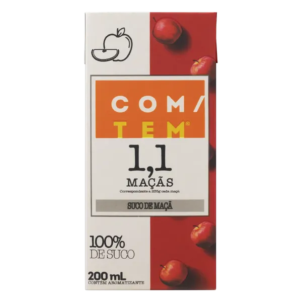SUCO CARTONADO 200ML MACA UN