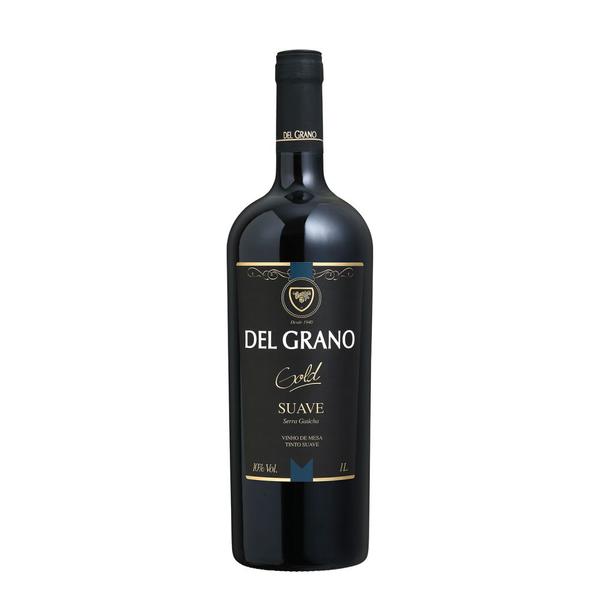 VINHO DEL GRANO 1LT GOLD TINTO SUAVE BOR