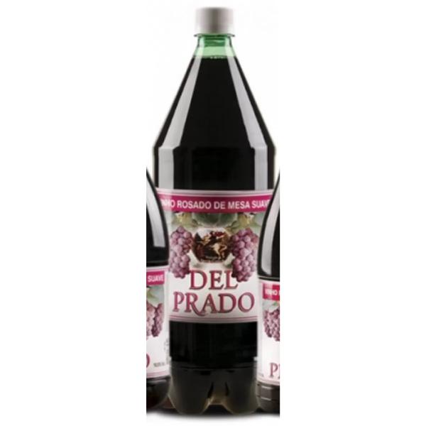VINHO DEL PRADO ROSADO SUAVE 1.45 ML 6