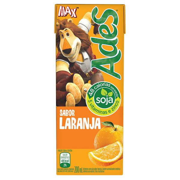 ADES 200ML BEBIDA DE SOJA LARANJA