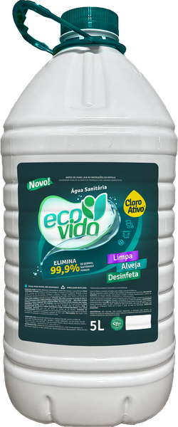 AGUA SANITARIA ECO VIDA 5L CLORO ATIVO