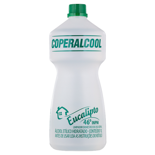 ALCOOL COPERALCOOL 1L EUCALIPTO 46 GRAUS