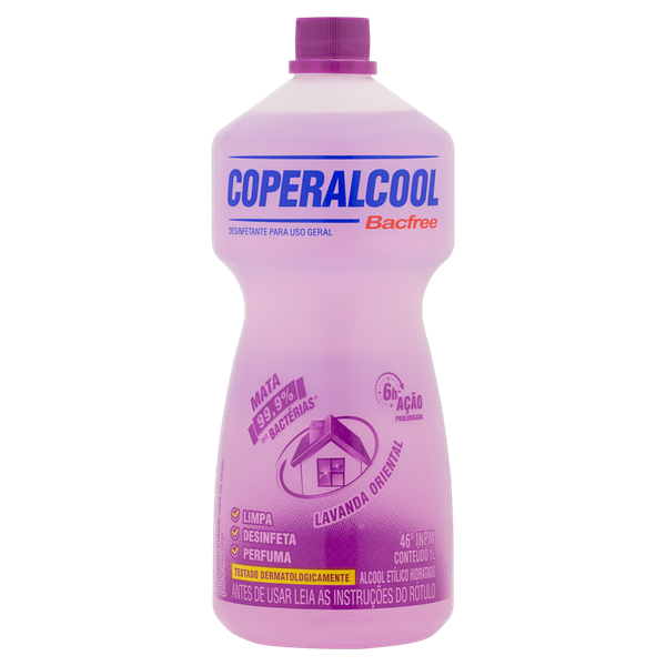 ALCOOL COPERALCOOL 1L LAVANDA ORIENTAL BACFREE