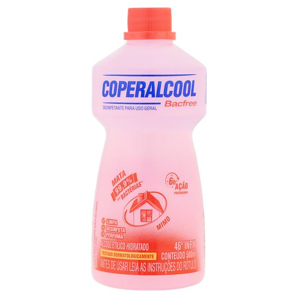 ALCOOL COPERALCOOL 500ML MIMO BACFREE