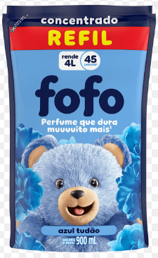 AMACIANTE FOFO CONC SCH 900ML AZUL