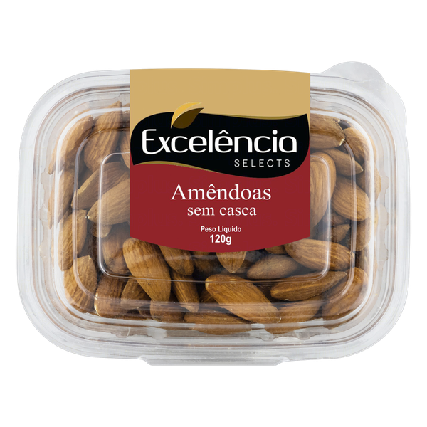 AMENDOAS EXCELENCIA 150G S/CASCA