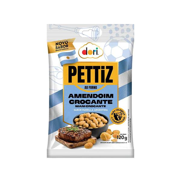 AMENDOIM DORI PETTIZ 120G PARRILA ARG
