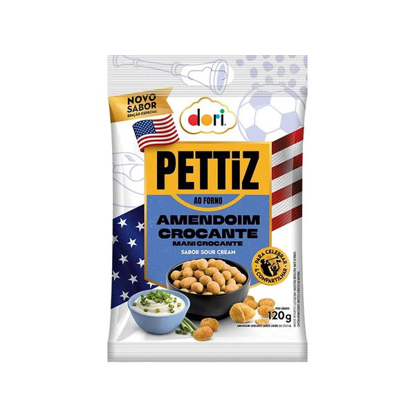 AMENDOIM DORI PETTIZ 120G SOUR CREAM