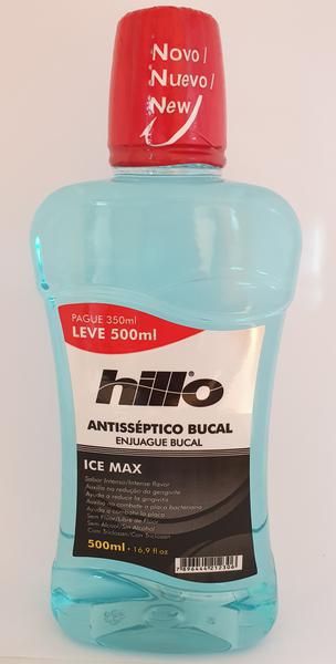 ANTISSEPTICO BUCAL HILLO 500ML ICE MAX