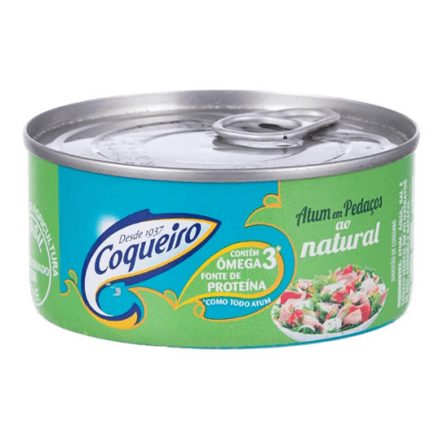 ATUM COQUEIRO 170G PEDACOS NATURAL