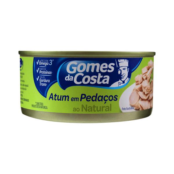 ATUM PEDACO GOMES COSTA 170G NATURAL