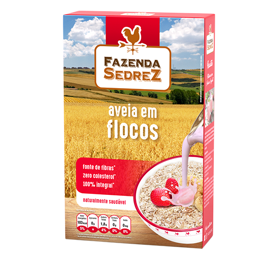 AVEIA FLOCOS REGULARES FAZENDA SEDREZ 165G