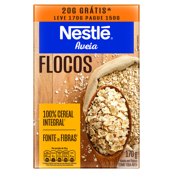 AVEIA NESTLE 170G FLOCOS 20G GTS