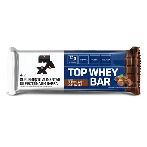 BAR PROT MAX TITANIUM TOP WHEY 41G CHOC AVELA