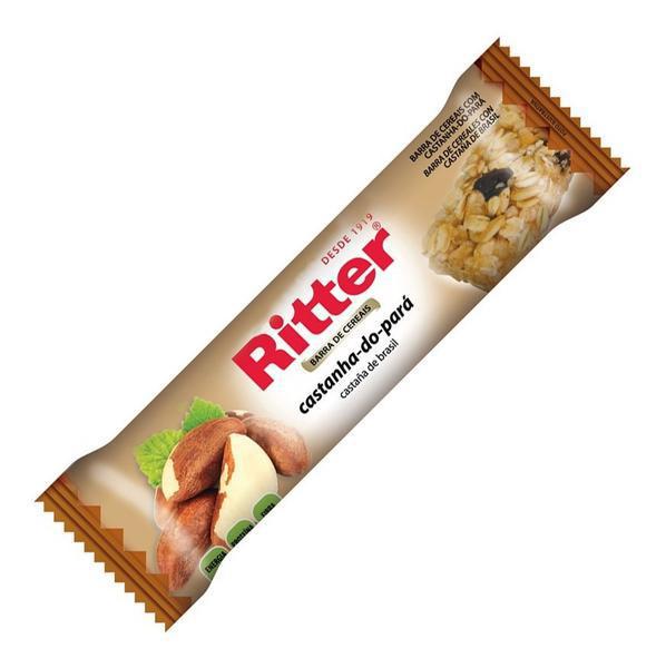 BARRA CEREAIS RITTER 22G CASTANHA PARA