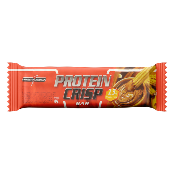 BARRA PROTEIN CRISP 45G CHURROS/DOCE LEITE