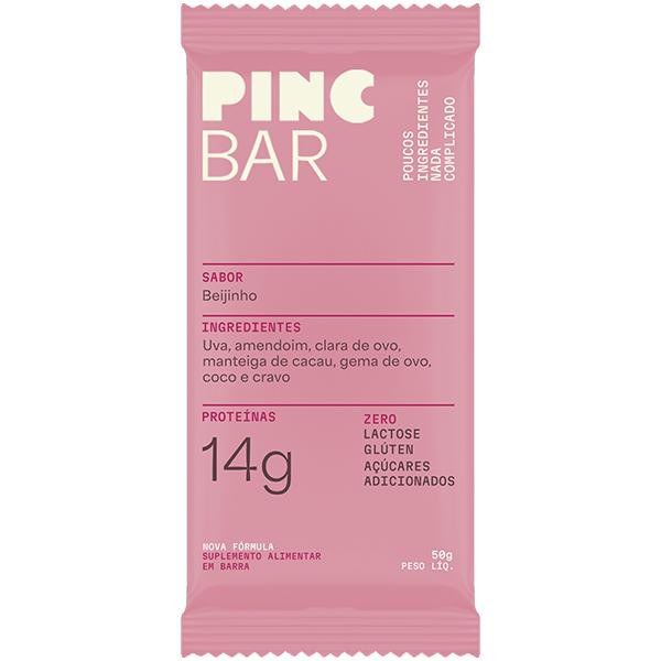 BARRA PROTEINA PINC BAR 50G BEIJINHO