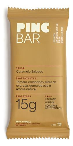 BARRA PROTEINA PINC BAR 50G CARAMELO SALGADO