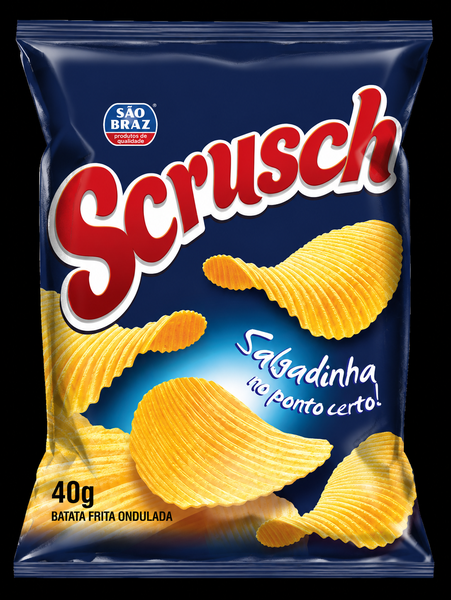 BATATA SCRUSCH 40G NATURAL