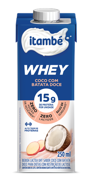 BEB LACTEA ITAMBE WHEY 250ML COCO C BATATA DOCE