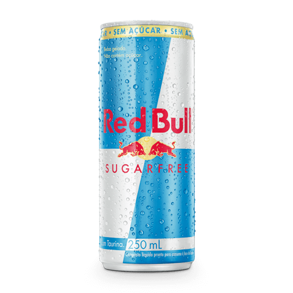 BEBIDA ENERGETICA REDBULL 250ML SUGAR FREE