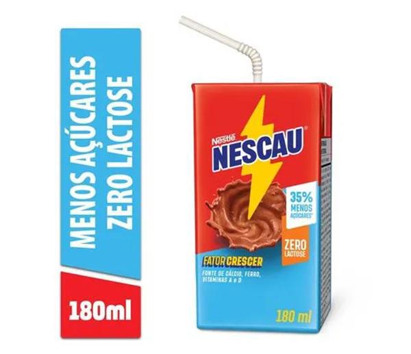 BEBIDA LACTEA NESCAU TP 180ML ZERO LACTOSE