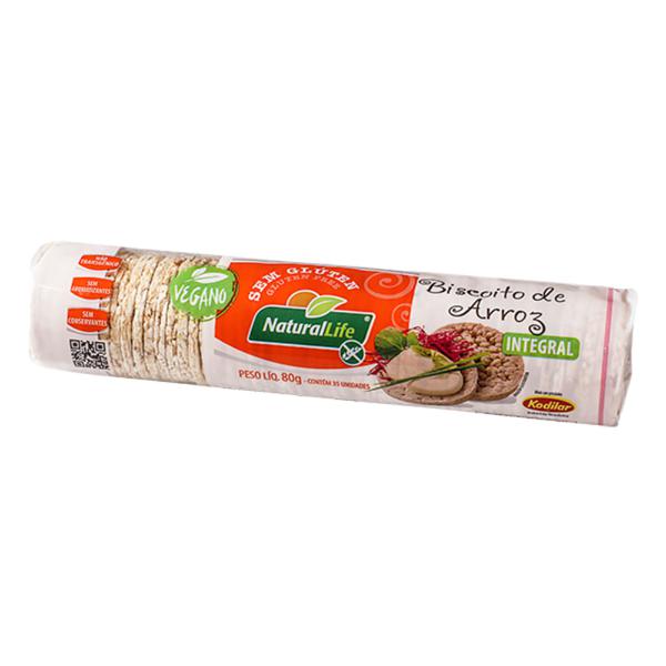 BISC ARROZ INT NATURALLIFE 80G S GLUTEN