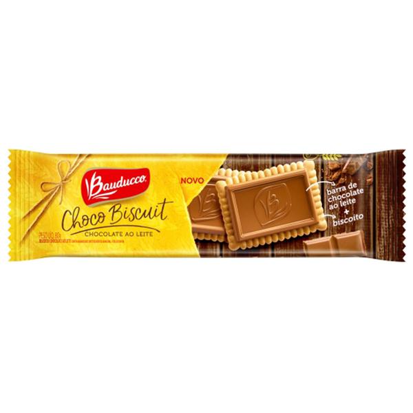 BISC BAUDUCCO CHOCO BISCUIT 80G AO LEITE