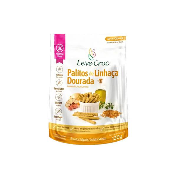 BISC PALITOS LEVE CROC 120G LINHACA DOUR