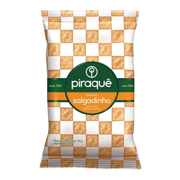 BISC SALGADINHO PIRAQUE 100G