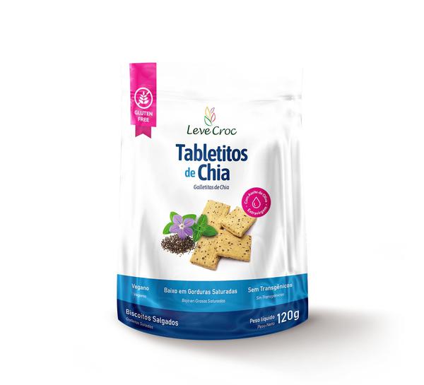 BISC TABLETITOS LEVE CROC 120G CHIA