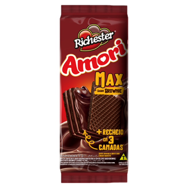BISC WAFER MAX RICHESTER AMORI 87G BROWNIE