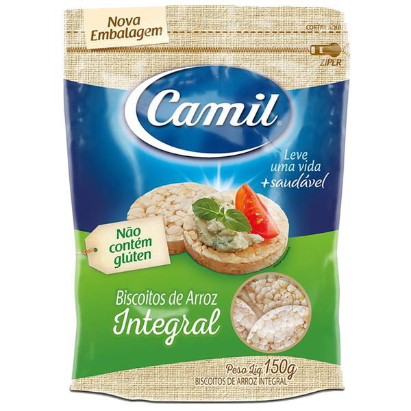 BISCOITO ARROZ INT CAMIL 150G