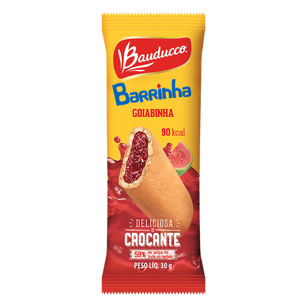 BISCOITO MAXI BAUDUCCO 25G GOIAB INTEGRAL