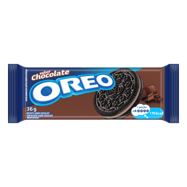 BISCOITO OREO 36G CHOCOLATE