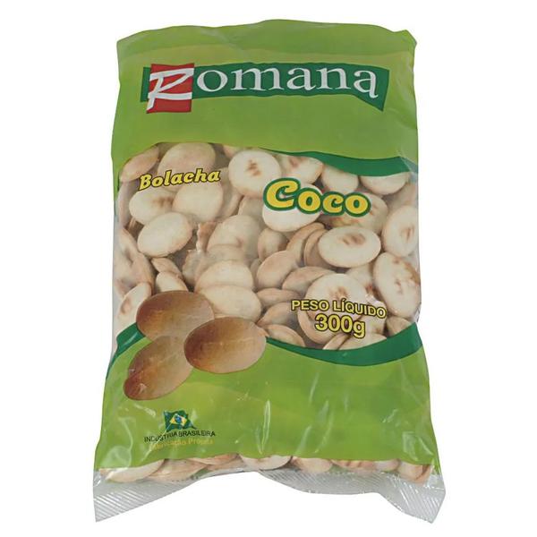 BISCOITO ROMANA 300G COCO