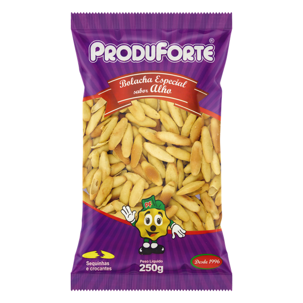 BOLACHA ESP. PRODUFORTE 250G ALHO